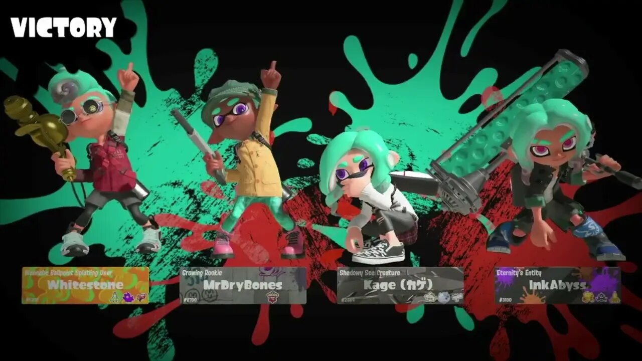 I think I am getting better! Turf Battles (Splatoon 1/23