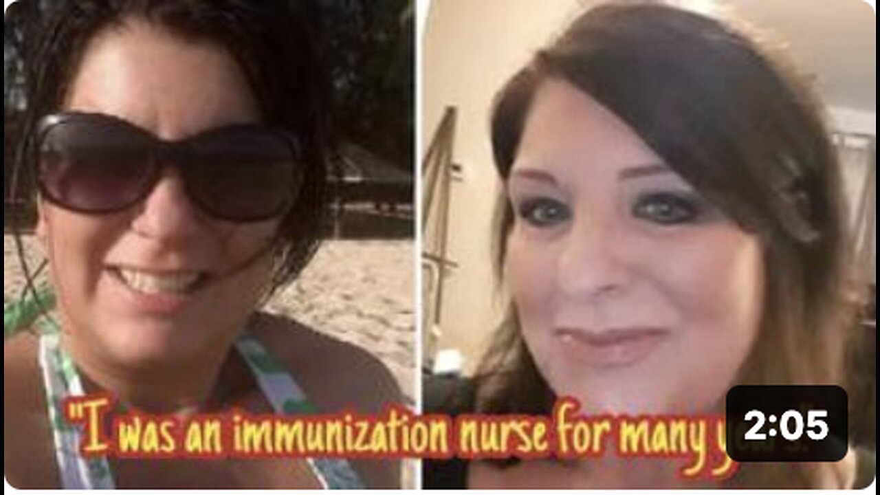 PRO-VAXX IMMUNIZATION NURSE HOLDS ACES AND 8'S!