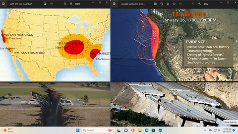 WILL THE USA SEE 3 MEGAQUAKES IN 2024? CASCADIA-SAN ANDREAS-NEW MADRID*