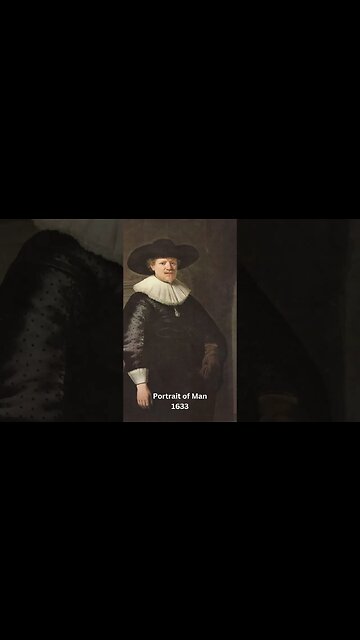 Rembrandt's painting collection Part 8 #shorts
