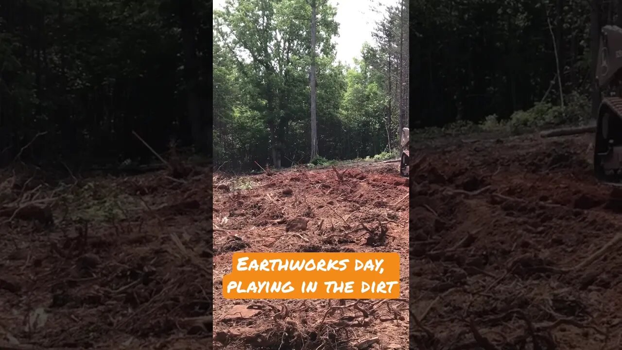Earthworks day, playing in the dirt