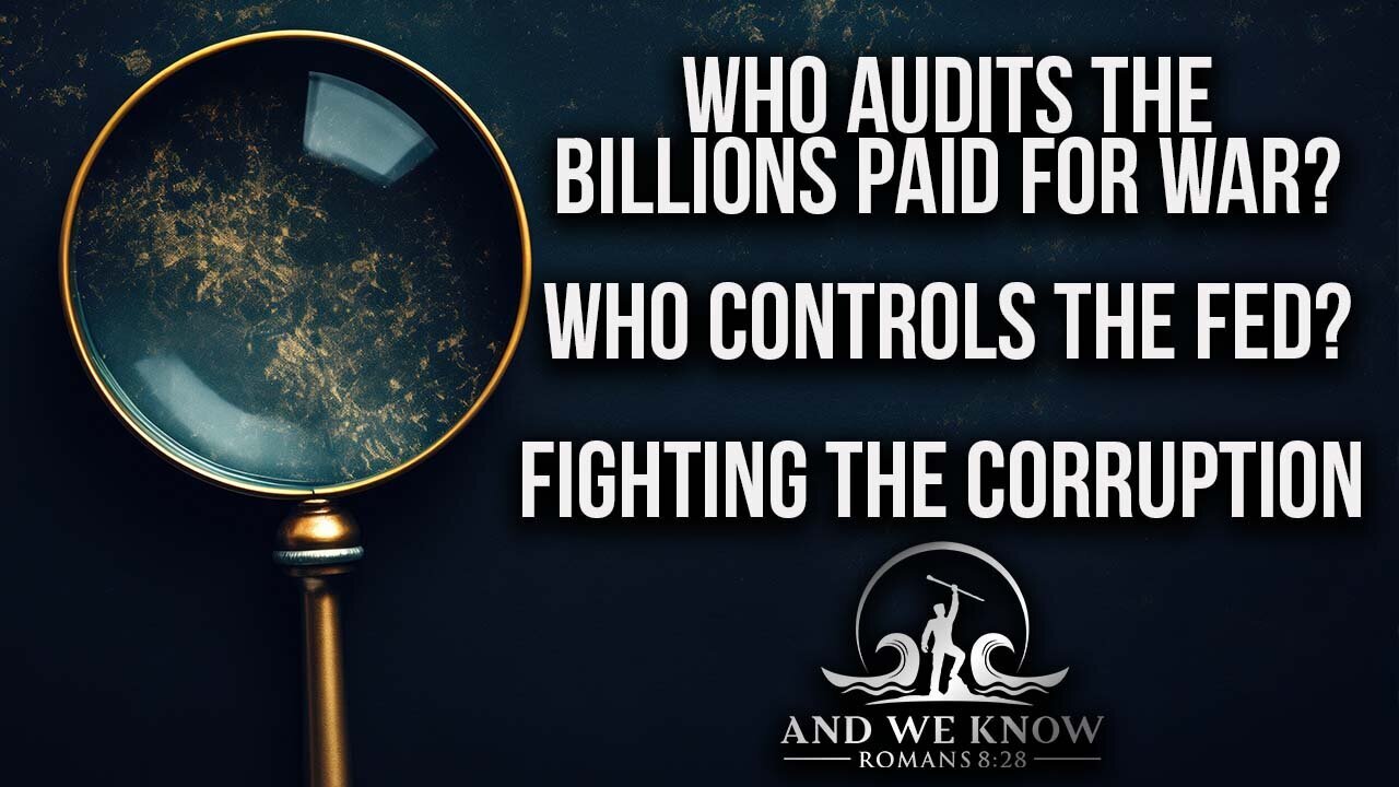 Who audits billions for war? Income tax gone with Trump, 17, Ballot fraud arrest?