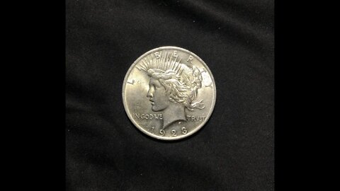 1922 and 1923 Silver Peace Dollar