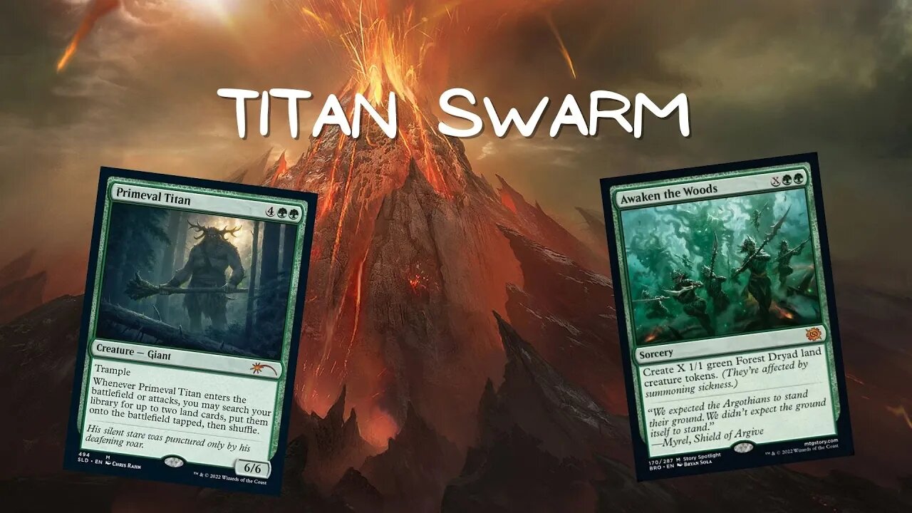 Titanshift Swarm | MTG Modern #gaming #magicthegathering #mtg