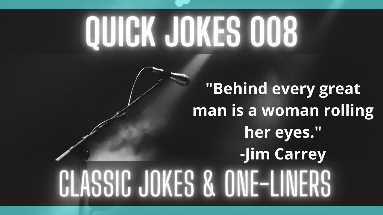 Quick Jokes 008 [Keep Smiling] [Very Funny] [Joke A Minute]