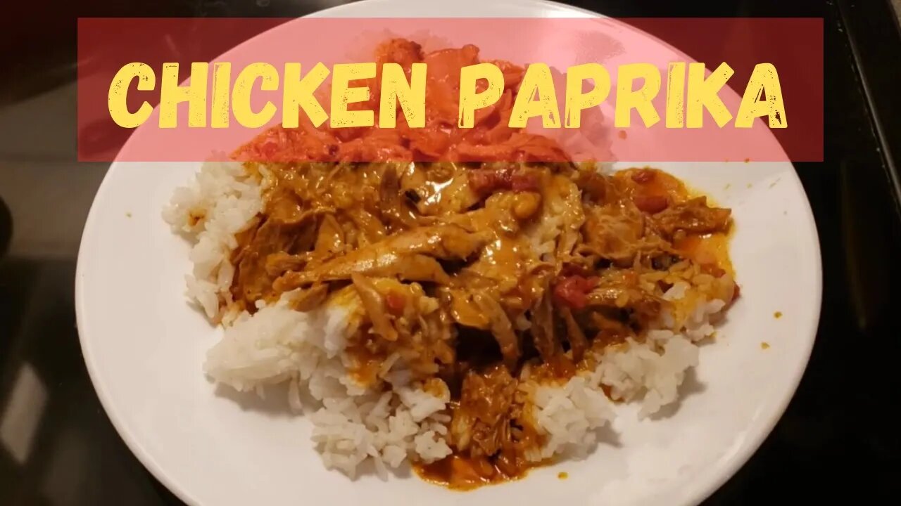 Foodie Friday - How to make Chicken Paprika