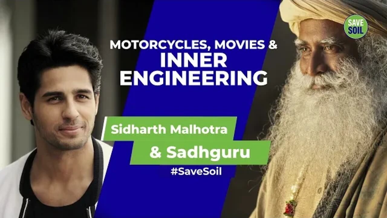 Sidharth Malhotra’s Candid Interaction with Sadhguru