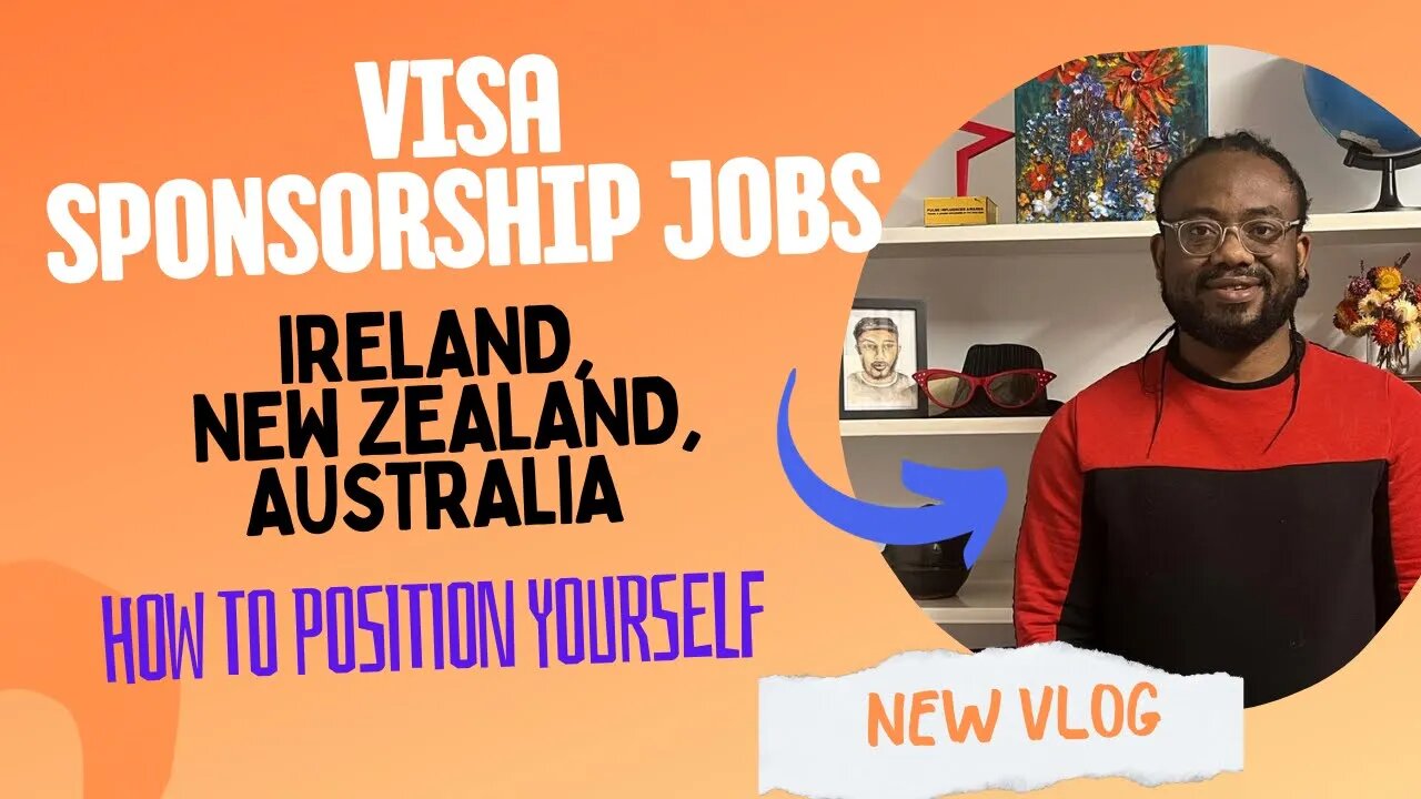 VISA SPONSORSHIP JOBS IN IRELAND , NEW ZEALAND AND AUSTRALIA || UPSKILL AND POSITION FOR JOBS ABROAD