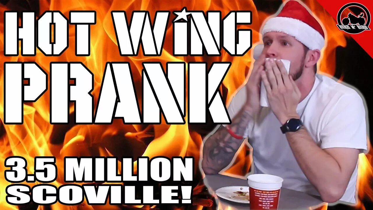 Hot Wing Prank! feat. Ghost Pepper and Pepper Extract!