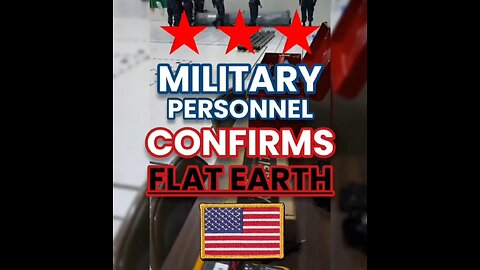 MILITARY PERSONNEL 𝗖𝗢𝗡𝗙𝗜𝗥𝗠𝗦 𝙁𝙇𝘼𝙏 𝙀𝘼𝙍𝙏𝙃 🌎❌👀