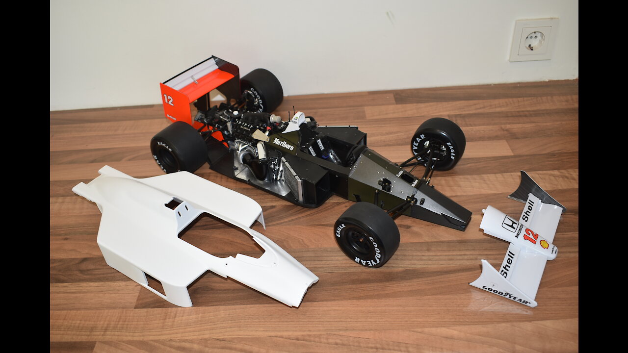 1/8 scale mclaren Mp 4/4 build