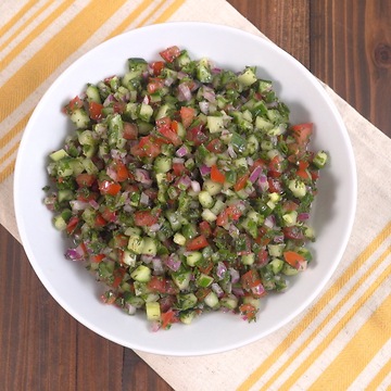 Mediterranean Cucumber Salad