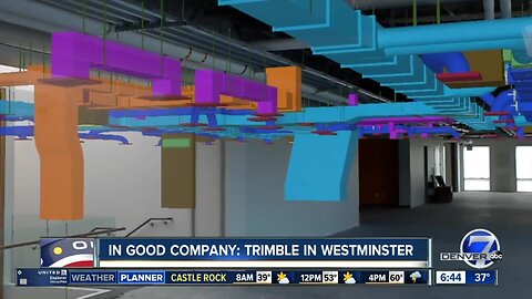 Trimple in Westminster combines real world with design plans from computer