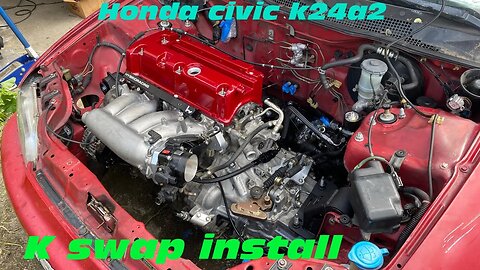 Honda civic k24a2 swap part 3