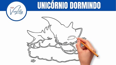 COMO DESENHAR | UNICÓRNIO DORMINDO | PASSO A PASSO. MUITO FÁCIL