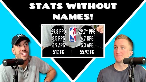 WHO WOULD YOU TAKE?! Stats Without Names! 🏀 🏈