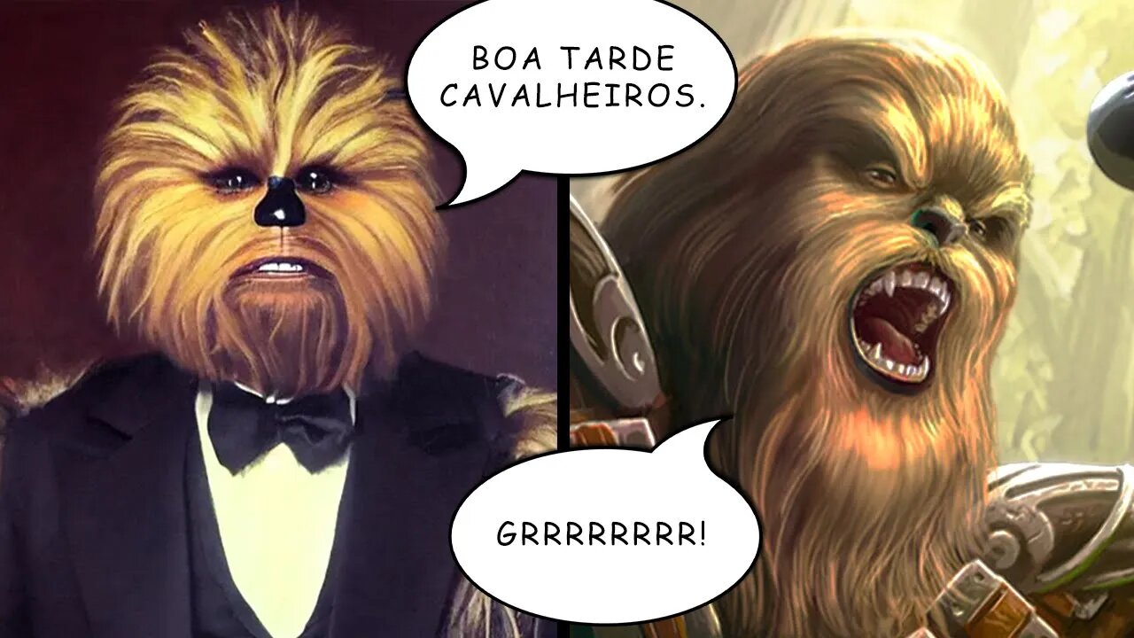 Por Que Alguns Wookies Falam Normais e Outros Como Animais?