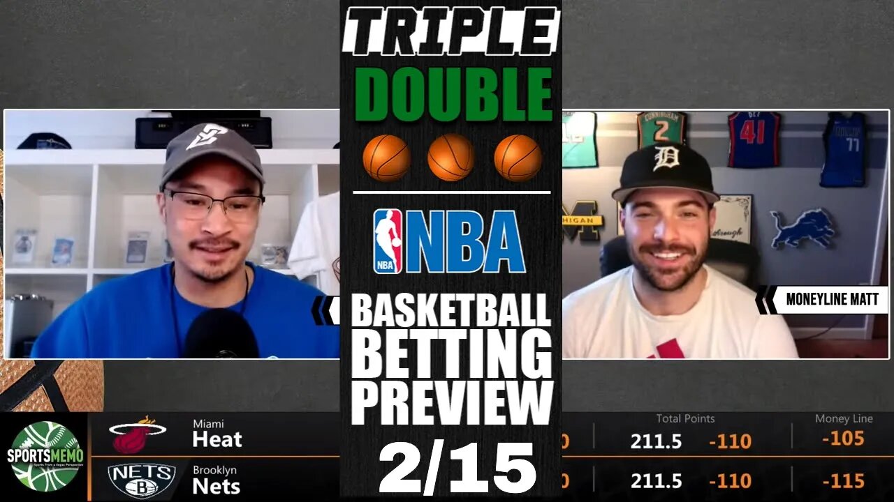 NBA Picks & Predictions | Cavaliers vs Sixers | Mavericks vs Nuggets | SM Triple-Double for Feb 15