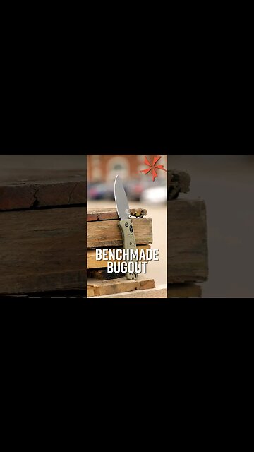 Why You Should Own a Benchmade Bugout #KnifeCenter #shorts