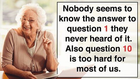 General Knowledge Quiz