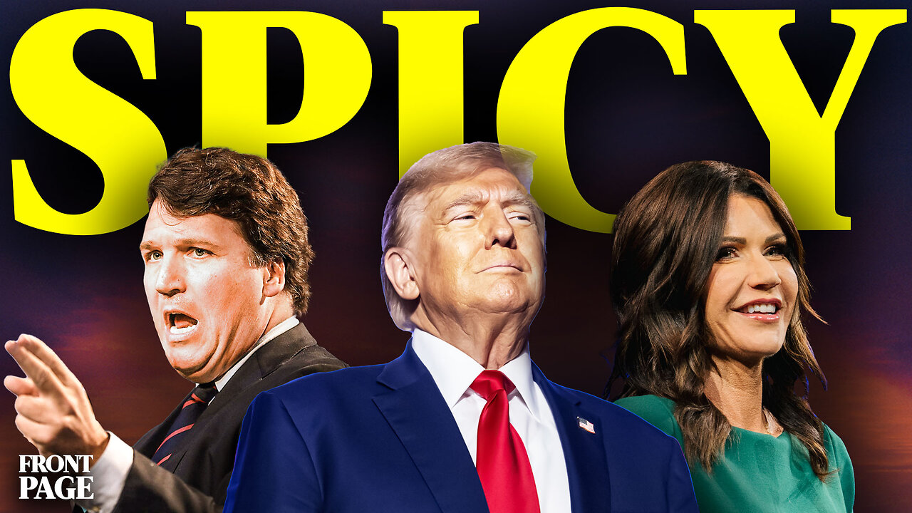 WAIT! Trump Picking Noem For VP?; Tucker & New Whistleblower Expose Hidden & DARK Truth About UFOs