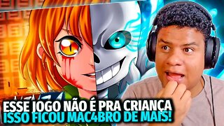 (QUE FOD@!) REAGINDO a MINHA DETERMINAÇÃO | Sans e Chara (Undertale) | Ninja | React Anime Pro