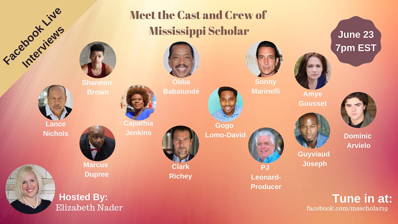 Interview with the cast and crew of the movie Mississippi Scholar