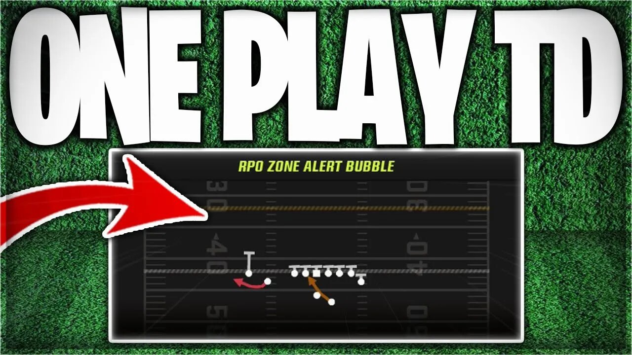 DESTROY DB Fire 2 with this Glitch RPO One Play TD in Madden 23!