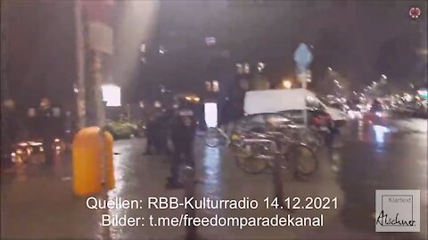 Polizeigewalt in Berlin trifft RBB-Journalisten