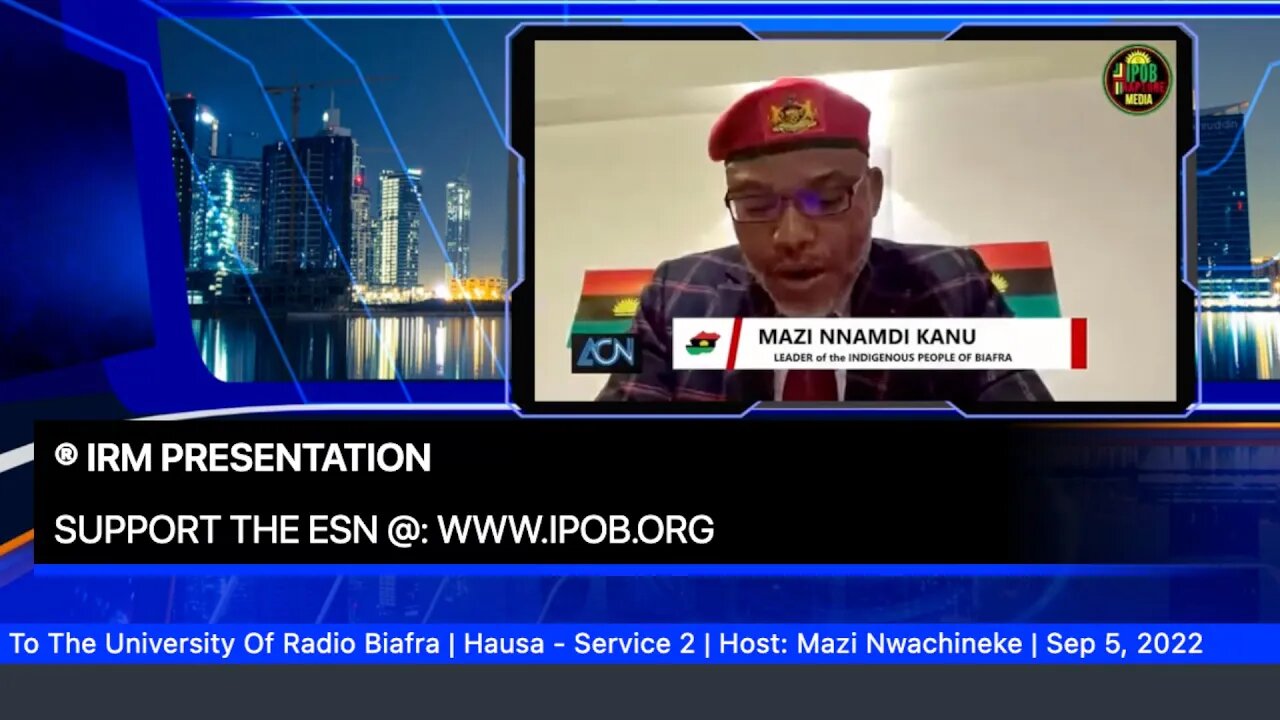 Welcome To The University Of Radio Biafra | Hausa - Service 2 | Host: Mazi Nwachineke | Sep 5, 2022