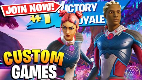 🔴 Fortnite Live Custom Games | Fashion Show - Hide & Seek - Simon Says - Scrims & More!