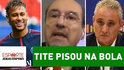 "Chamar Neymar? Pra quê? Tite pisou na bola", critica Wanderley