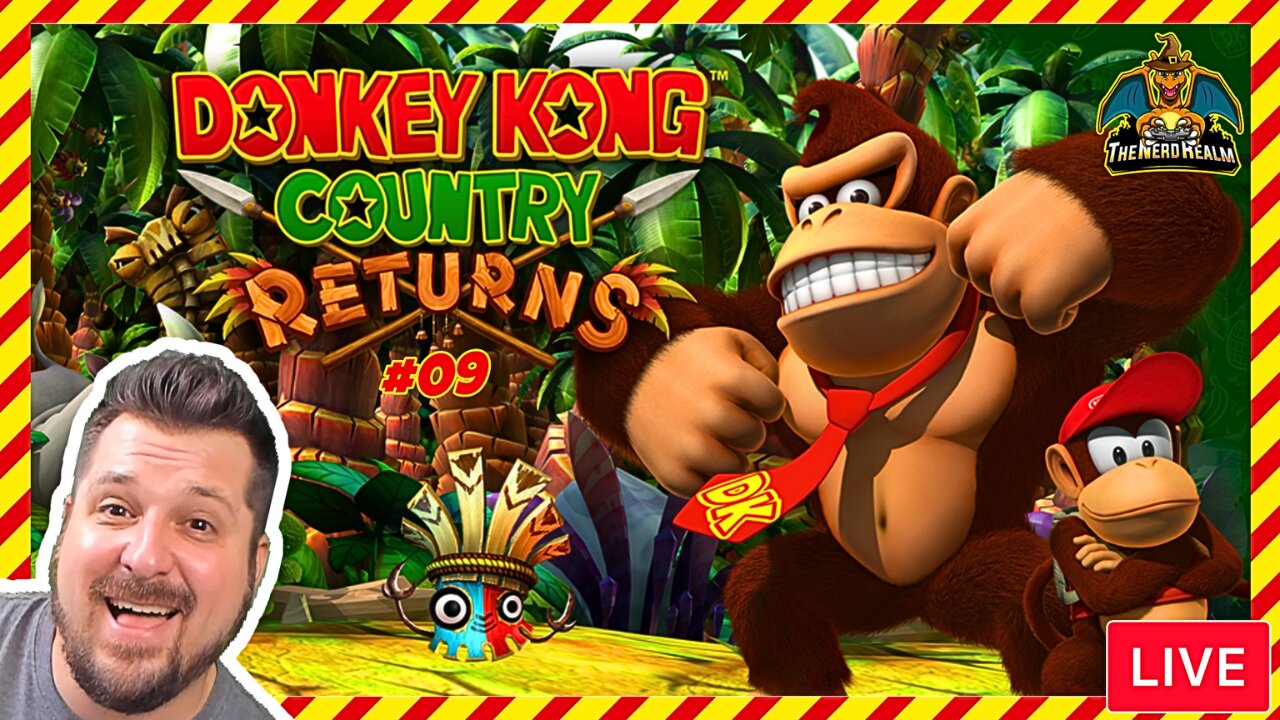 World 8: Final Boss & Secret Levels?! Donkey Kong Country Returns #09 | 1st Time Playthrough