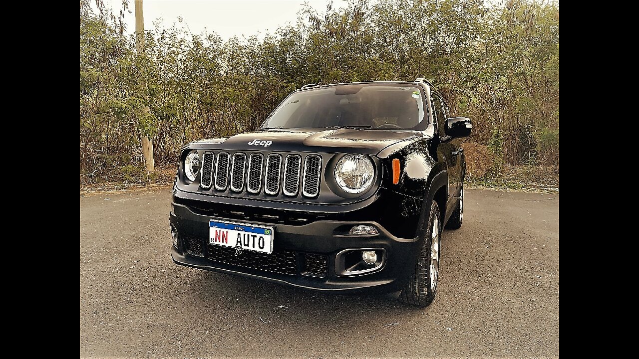 JEEP RENEGADE LONGITUDE 1.8 Automático 2017 - É manco? Primeiras impressões