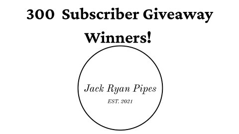 300 Subscriber Gaw Winners!