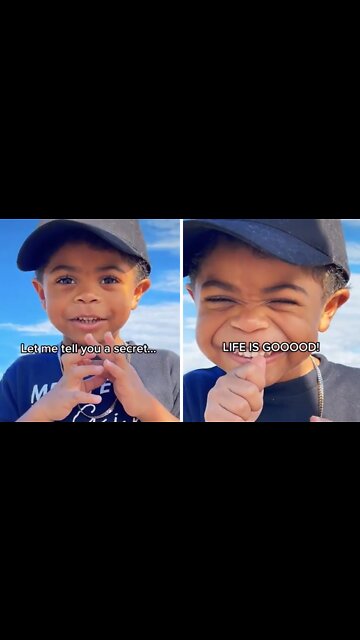 Little kid shares a secret that you need to hear