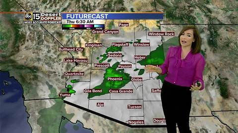 Small chance of rain in the Valley on Thursday