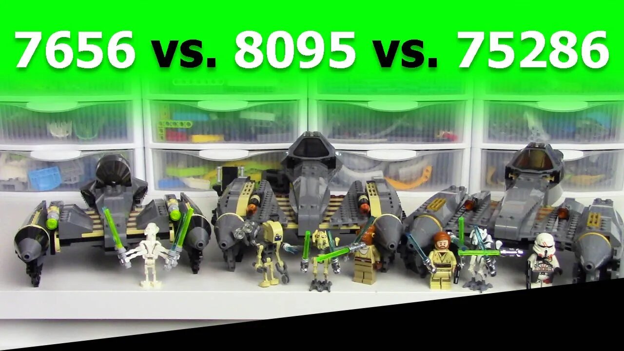 General Grievous' Starfighters - A Quick Comparison