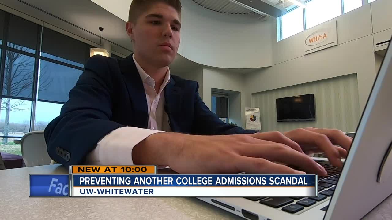 College student creates system to prevent another admissions scandal