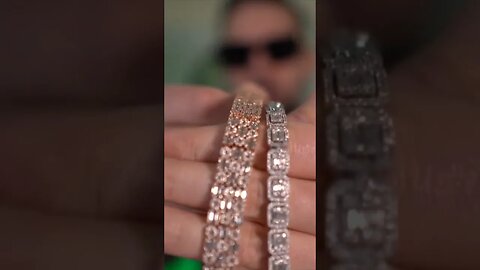 HAS THIS STYLE OF DIAMOND BRACELETS GOTTEN PLAYED OUT? 17ct of Diamonds #shorts