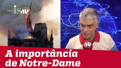 Professor explica importância de Notre-Dame