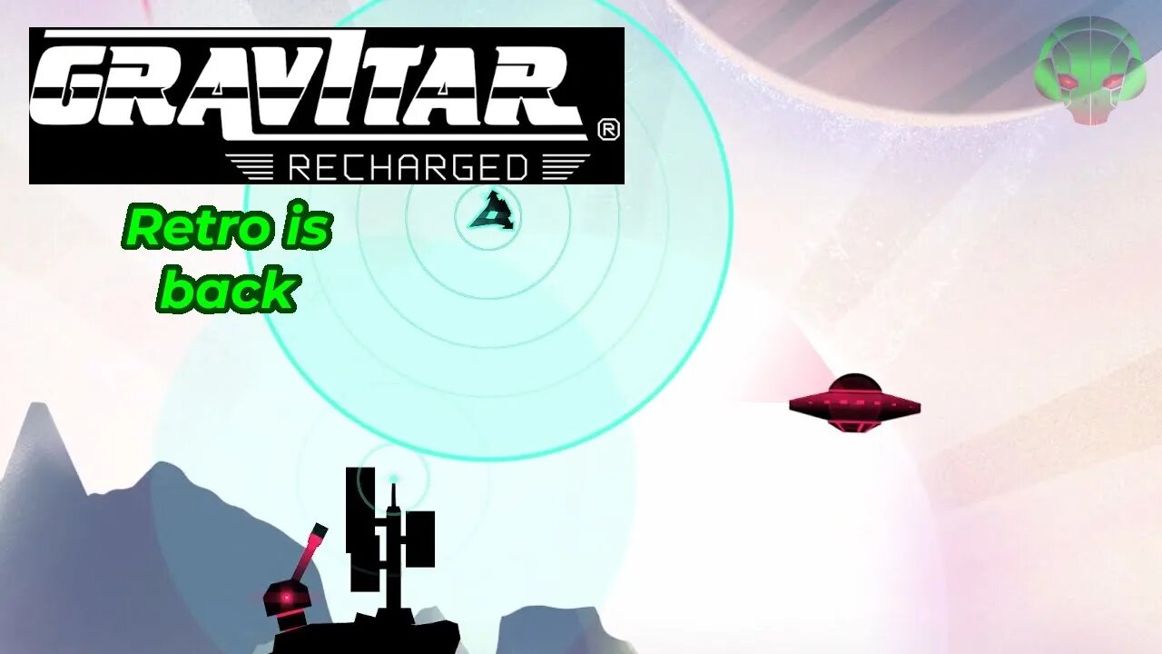 Retro is back - Gravitar: Recharged