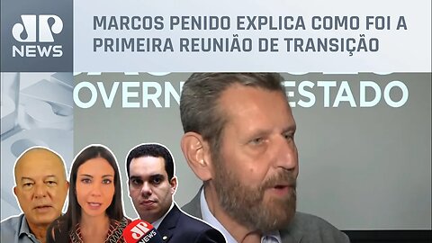 Coordenador detalha transição no governo de São Paulo; Motta, Amanda Klein e Paulo Martins comentam