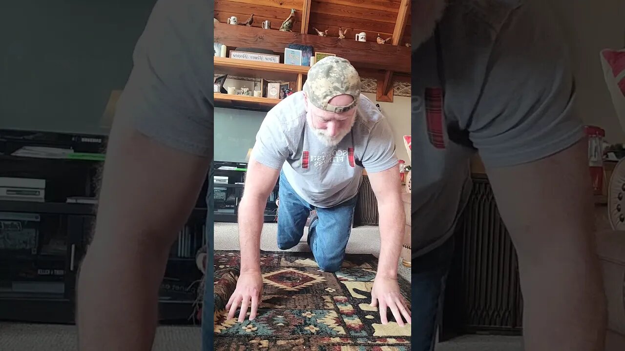 fingertip push-up, Crazy 🤪 old man