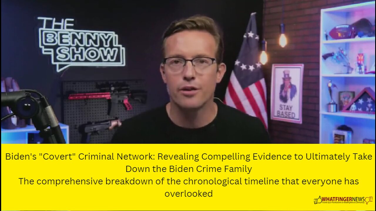 Biden's "Covert" Criminal Network: Revealing Compelling Evidence to Ultimately Take Down the Biden