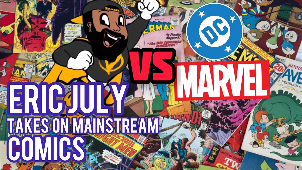 Eric July VS Marvel & DC! Independent Comic Books Rising! YoungRippa