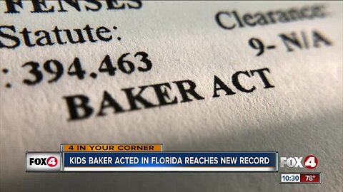 Baker Acted kids is still on the rise, especially among younger children new state data shows