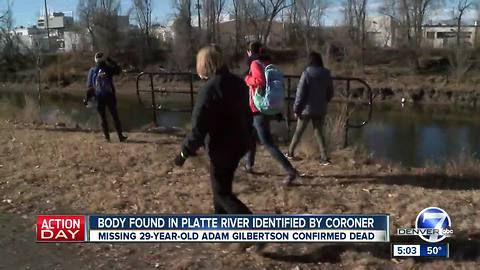 Body found near South Platte River identified as Adam Gilbertson, man missing since Dec. 15