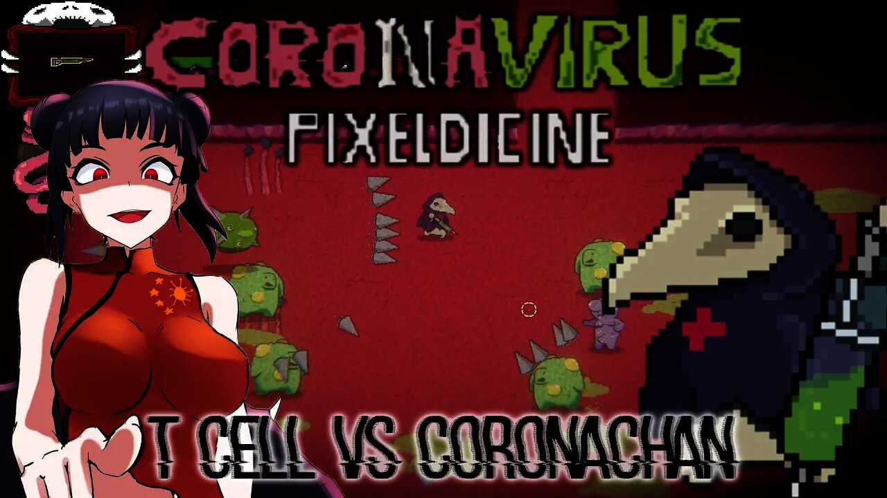 Coronavirus pixeldicine - T Cell vs Coronachan