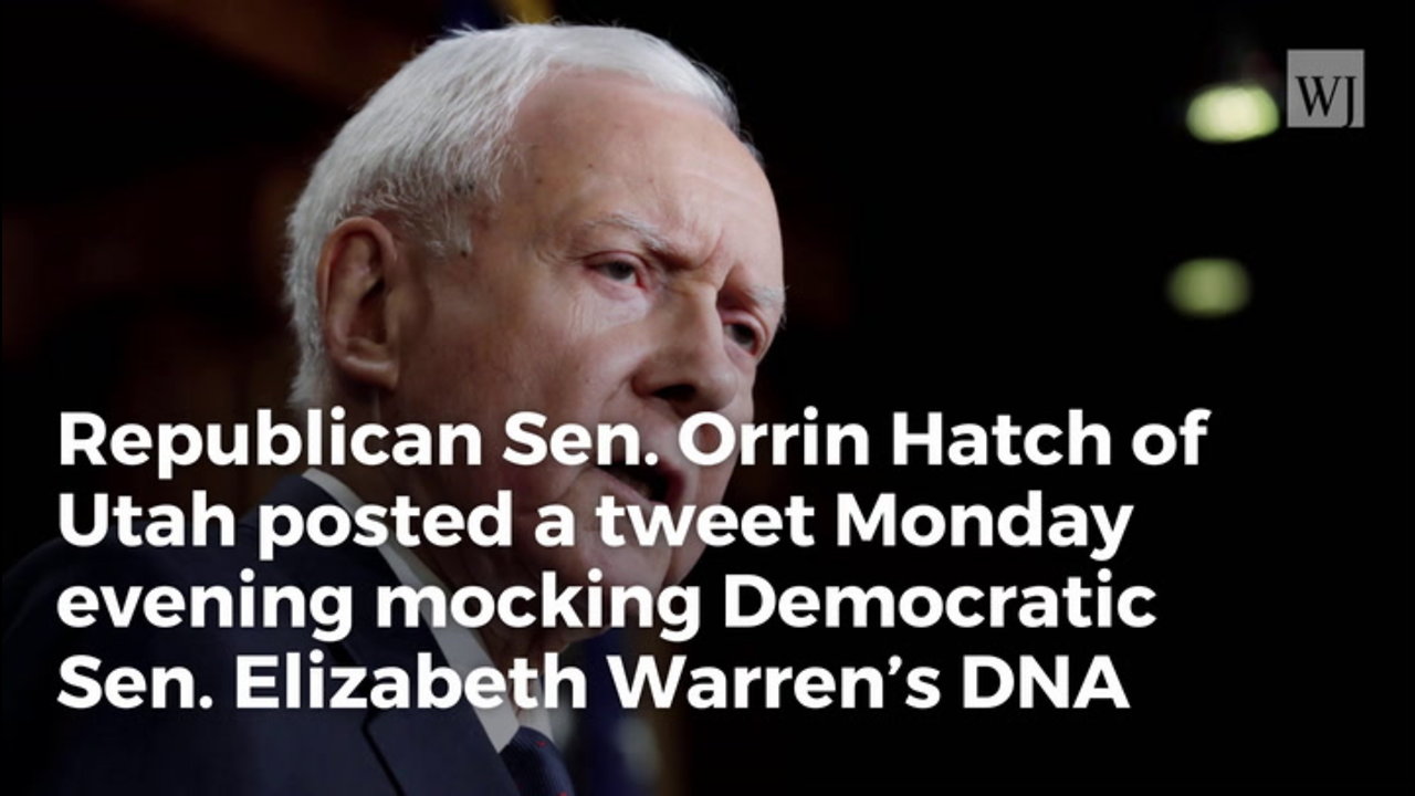 Republican Senator Mocks Elizabeth Warren with a ‘DNA Test’ of His Own